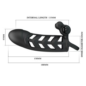 Pretty Love Penis Sleeve BI 26237-7